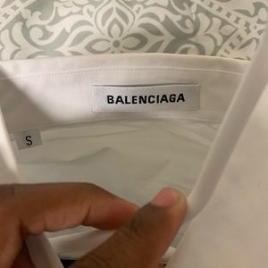 Men’s balenciaga button up